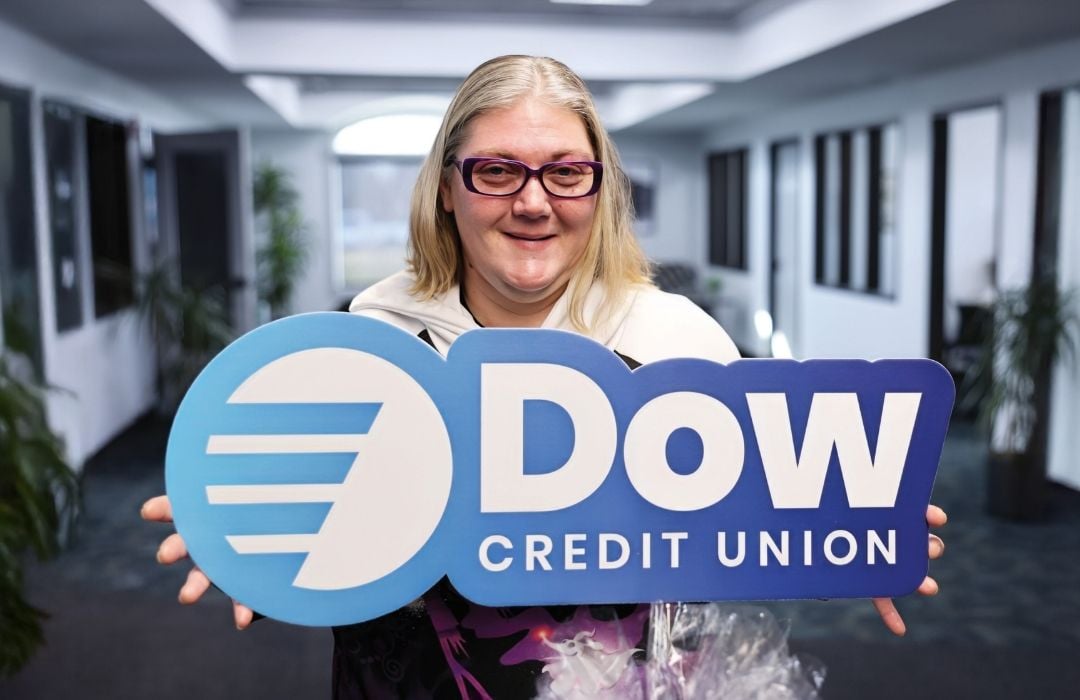 Dow Credit Union Welcomes 1000th Saginaw Branch Member