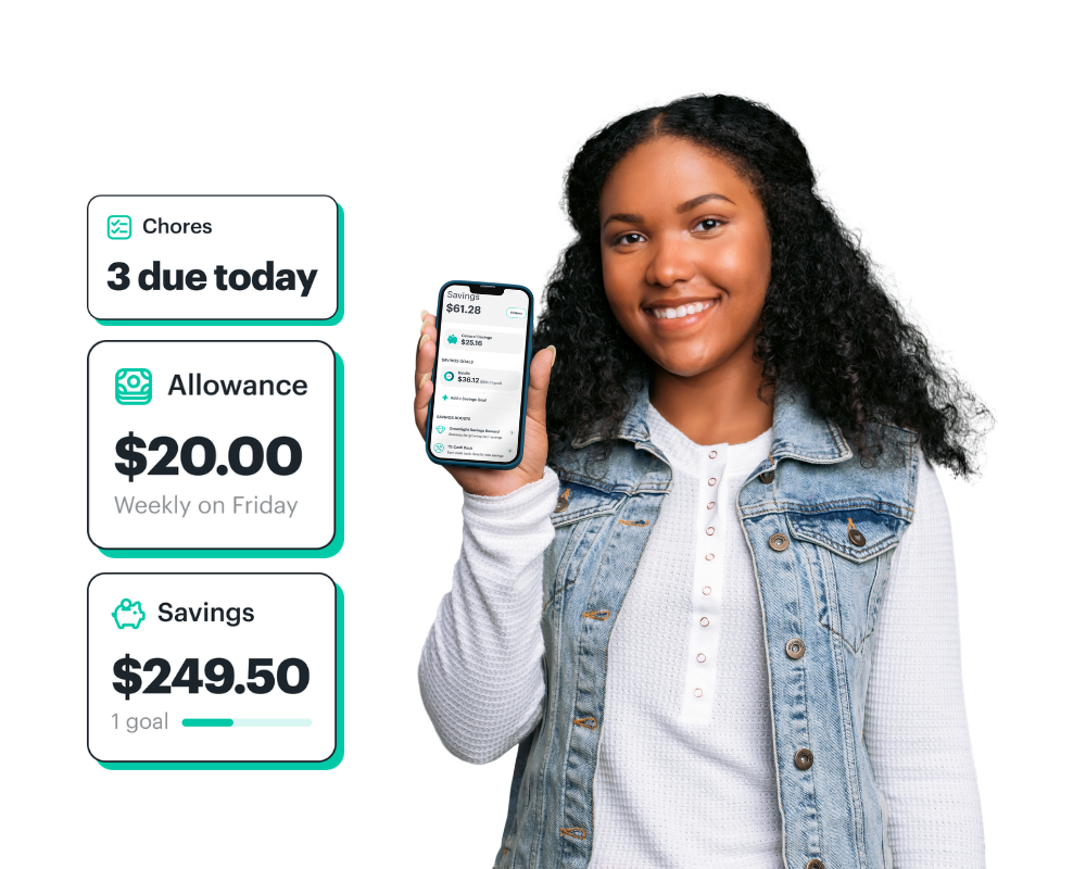 Dow Credit Union Greenlight Debit Card and Money App for Kids and Teens