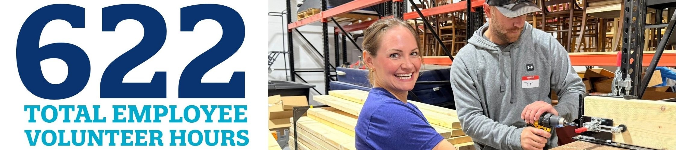 Dow Credit Union Multipliers for Good Volunteer