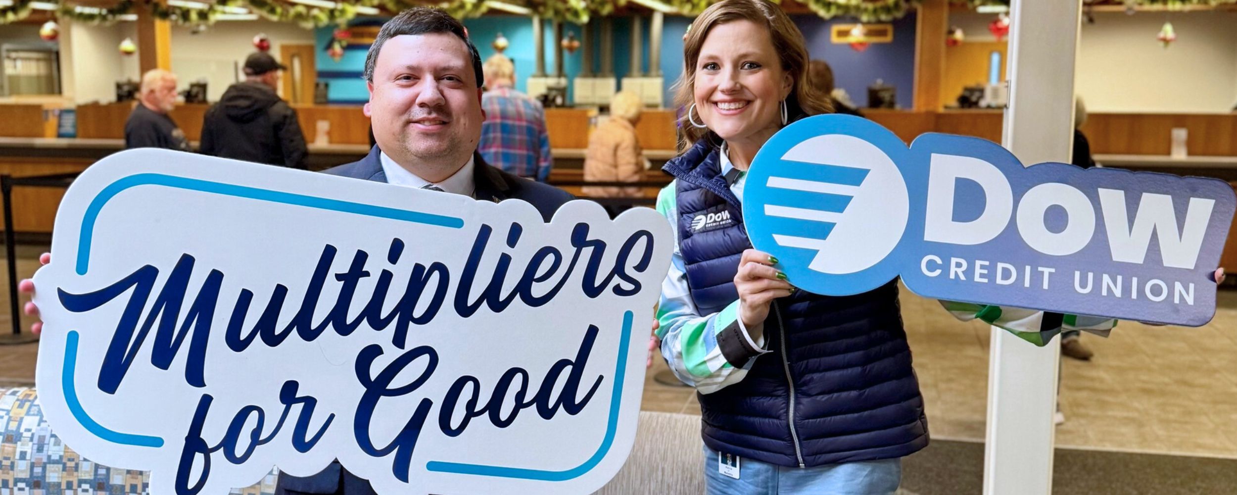 Dow Credit Union loves multiplying good!