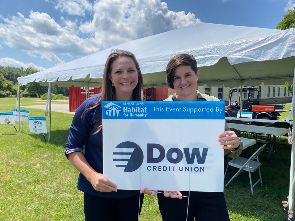 Dow Credit Union & Habitat for Humanity Team Up as Multipliers for Good to Champion Vibrant Communities