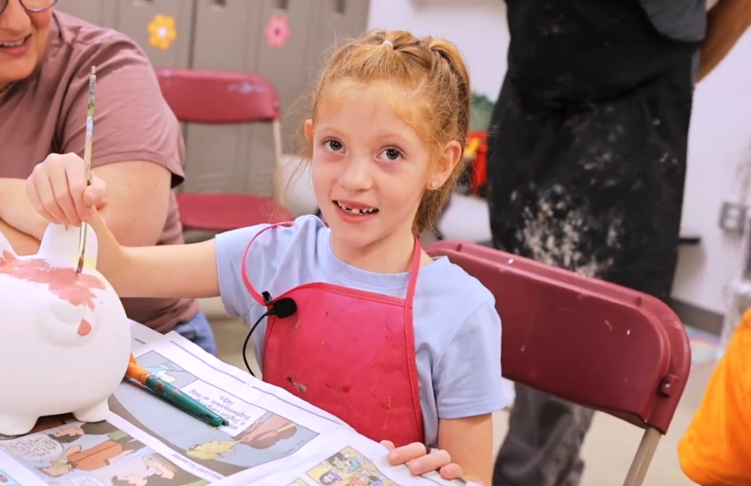 Dow Credit Union | Multipliers for Good | Community Impact Report | Piggy Bank Picasso