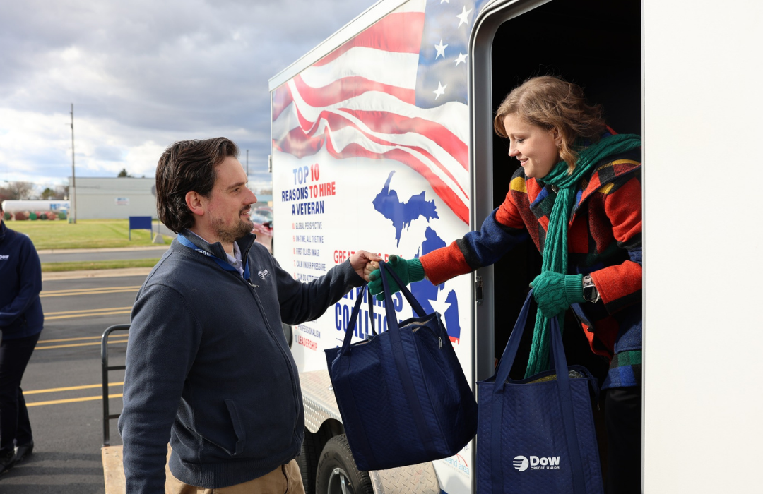 Dow Credit Union | Multipliers for Good | Community Impact Report | Veterans Coalition