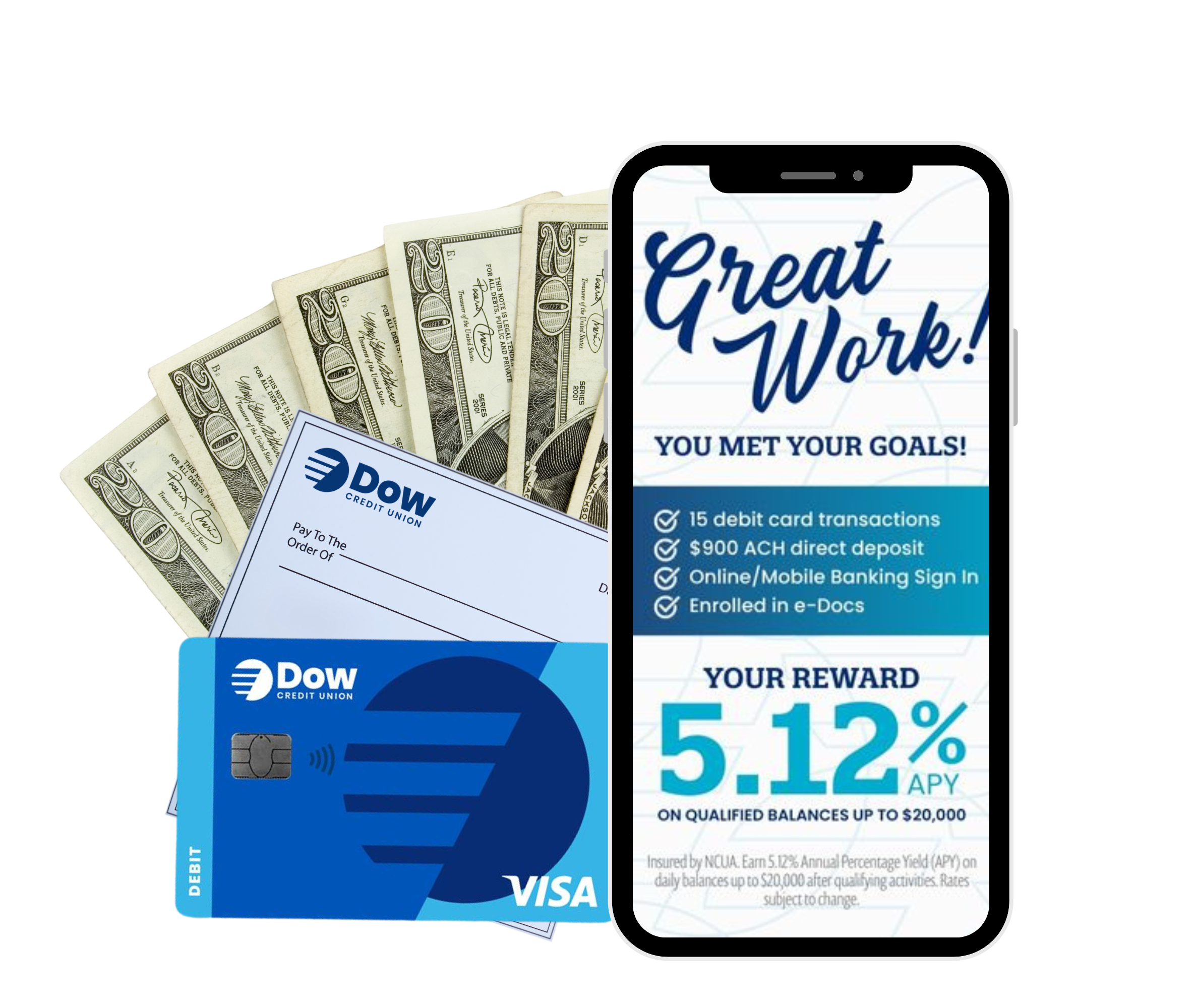 Experience Preferred Checking at Dow Credit Union!